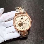 Two Tone Rose Gold Cartier Drive De Copy Watch 42mm